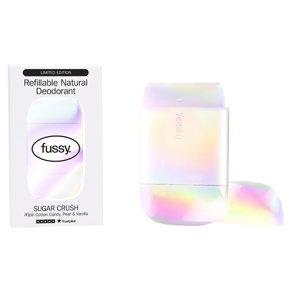 Fussy Refillable Natural Deodorant Sugar Crush 40g
