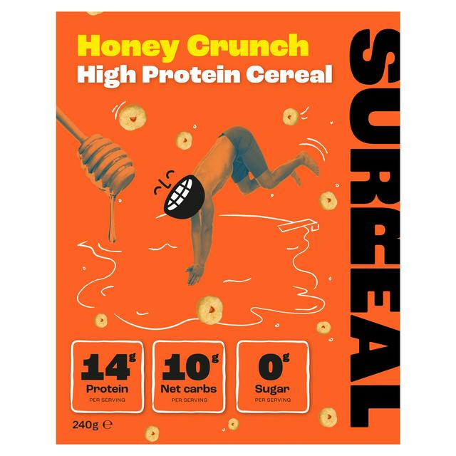 Surreal Honey Crunch High Protein Cereal 240g