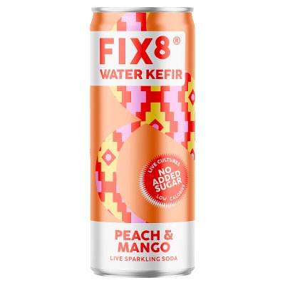 Fix8 Water Kefir Peach & Mango