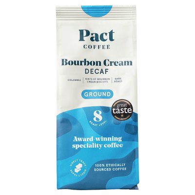 Pact Coffee Bourbon Cream Decaf Ground