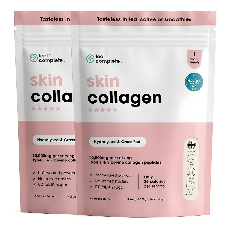 Feel Complete Skin Collagen Powder (Unflavoured) 600g (2 Month Supply)