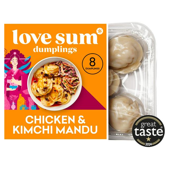 Love Sum 8 Dumplings Chicken & Kimchi Mandu 240g