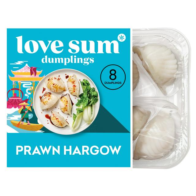 Love Sum 8 Dumplings Prawn Hargow 240g