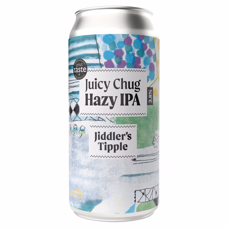 Jiddler's Tipple Juicy Chug Hazy IPA Single 440ml