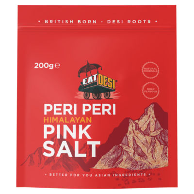 Eat Desi Peri Peri Himalayan Pink Salt 200g