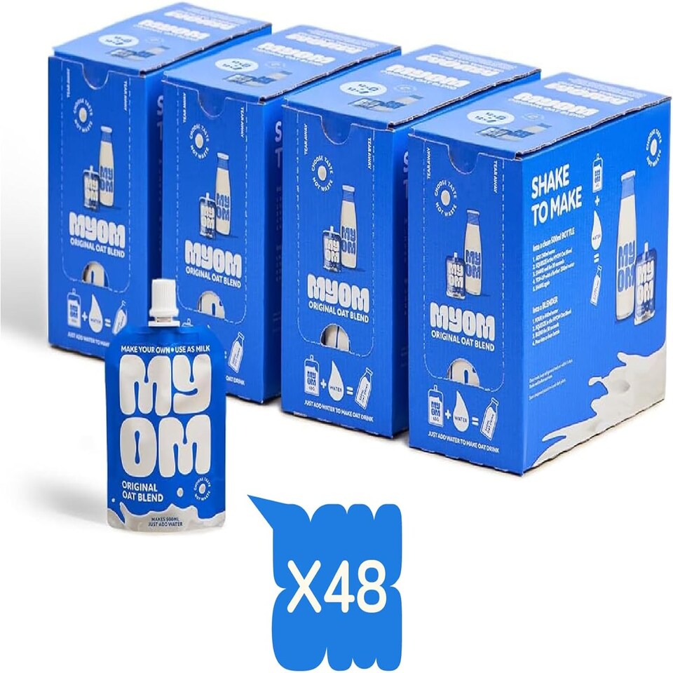 MYOM 500ml Original Oat Milk Blend Case