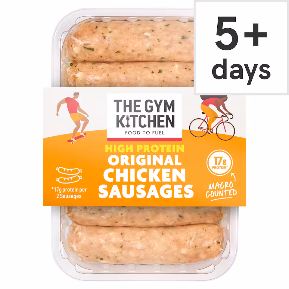 The Gym Kitchen Original Chicken Sausages 340g