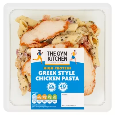 The Gym Kitchen Greek Style Chicken Pasta 275g