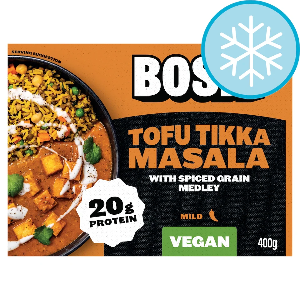 BOSH! Tofu Tikka Masala with Spice Grain Medley 400g