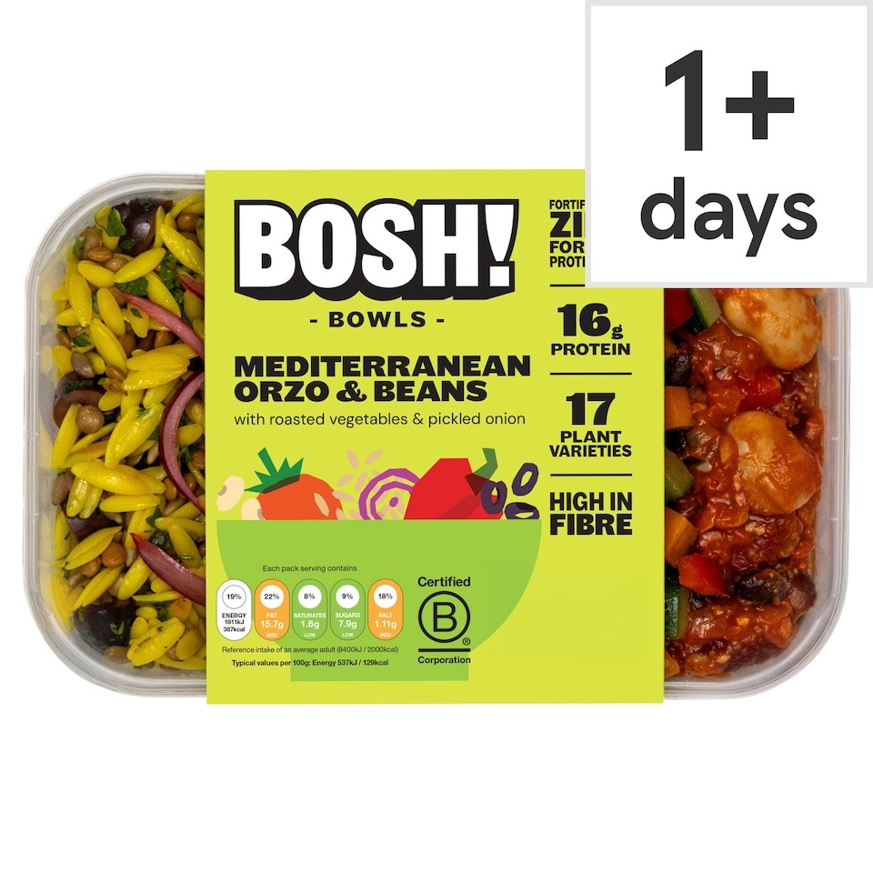 BOSH! Mediterranean Grain Bowl 300g