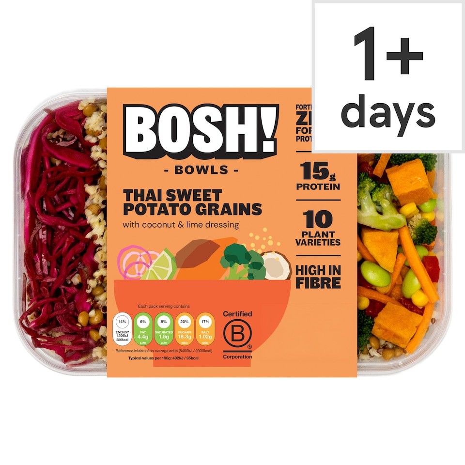 BOSH! Thai Sweet Potato Grain Bowl 300g