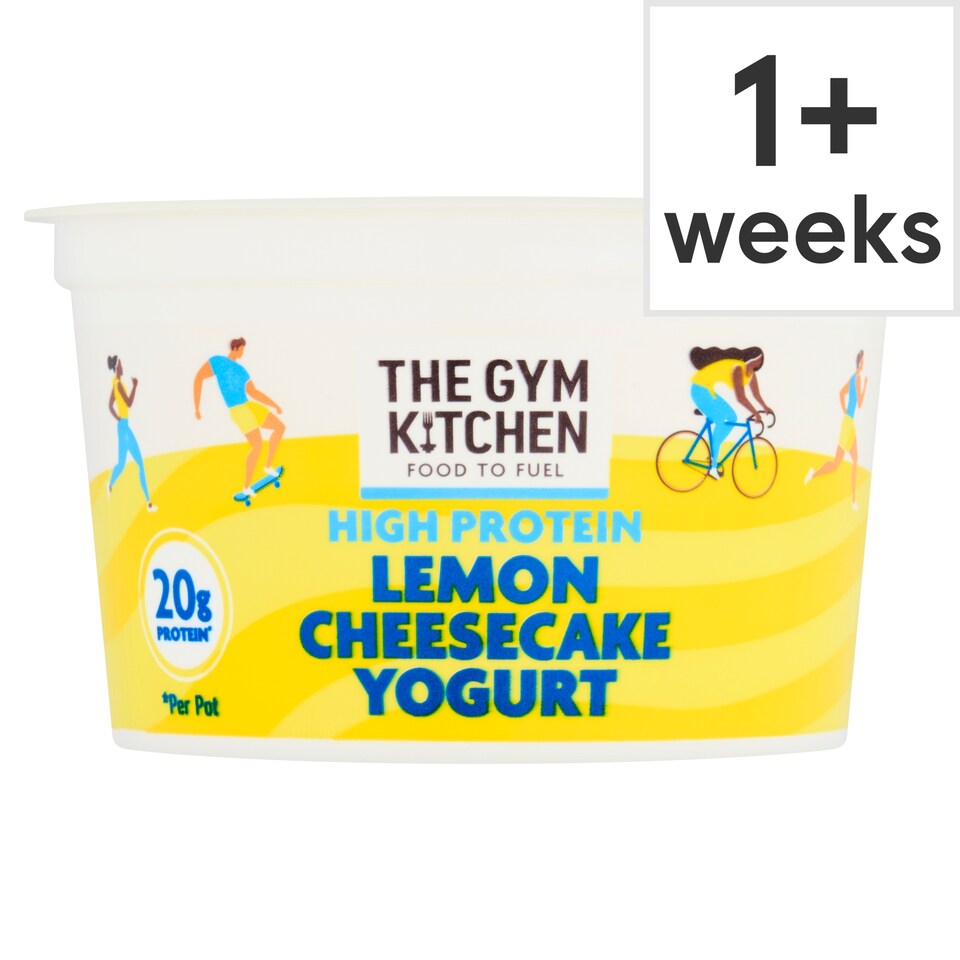 The Gym Kitchen High Protein Lemon Cheesecake Yogurt 200g