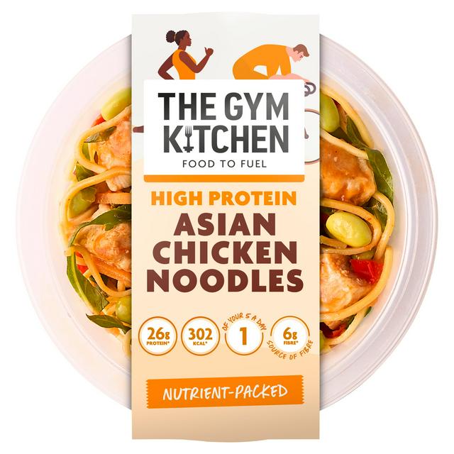 The Gym Kitchen 280g High Protein Asian Chicken Noodles Ready Meal
