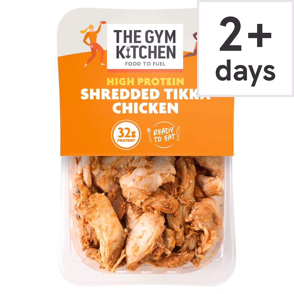 The Gym Kitchen Tikka Shredded Chicken 160g