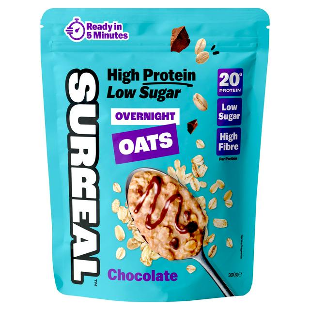 Surreal 300g High Protein Chocolate Overnight Oats