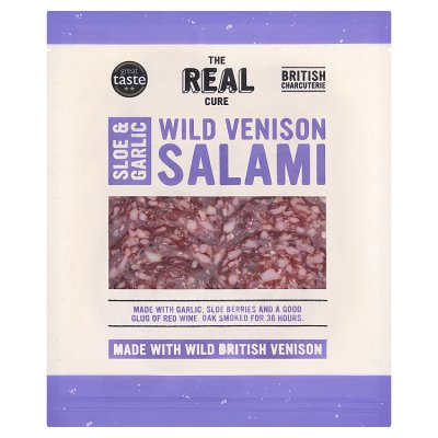 The Real Cure Sloe & Garlic Wild Venison Salami