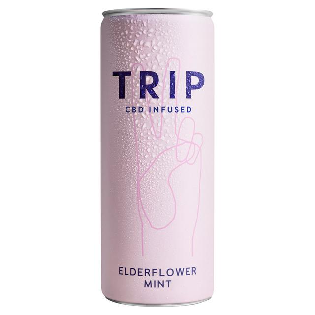 Trip CBD Infused Elderflower Mint 250ml