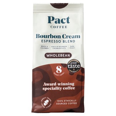 Pact Coffee Bourbon Cream Espresso Wholebean