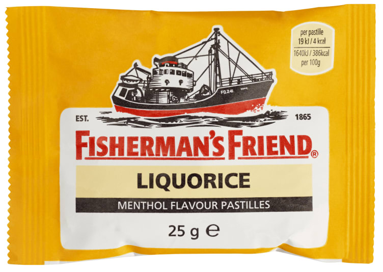 Fishermans Friend Liquorice 25g