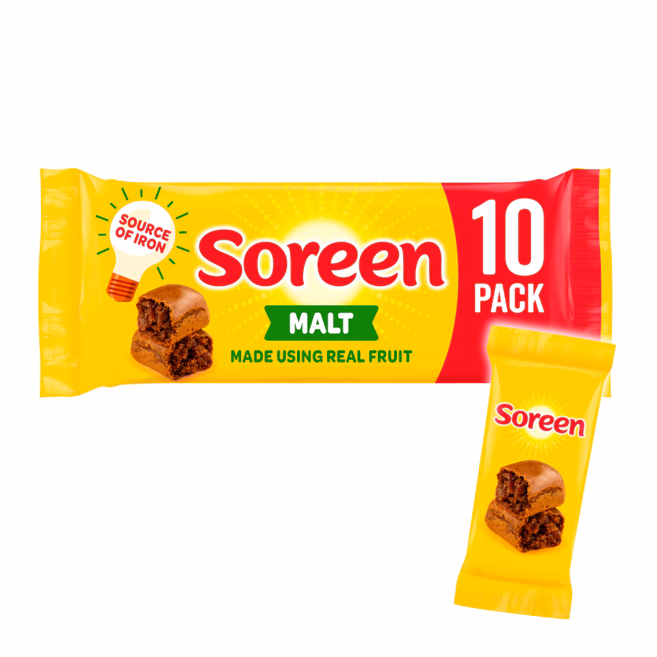 Soreen Malt Lunchbox Loaves - Family Pack 10 Pack
