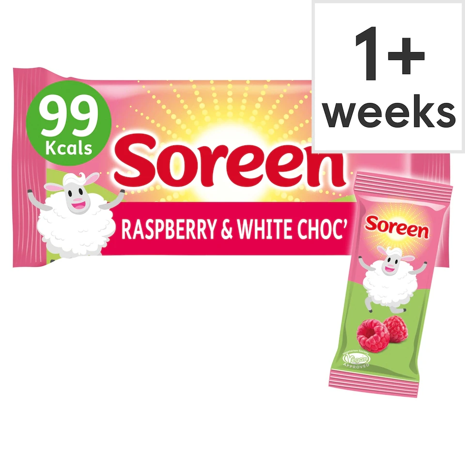 Soreen Easter Raspberry & White Chocolate Mini Loaves 150g