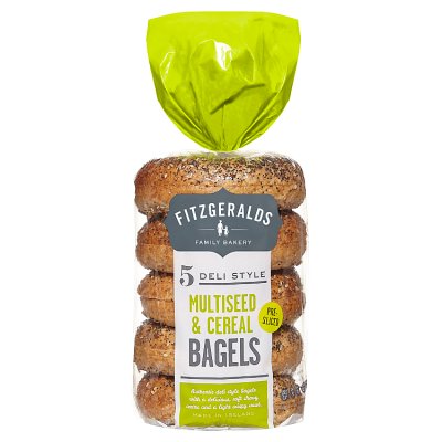 Fitzgeralds Multiseed & Cereal Bagels