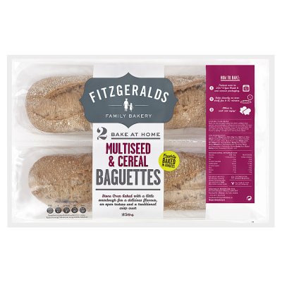 Fitzgeralds 2 Multiseed Baguettes