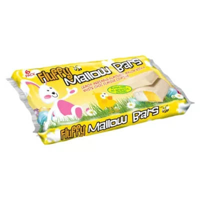 Rose Fluffy Mallow Bars 120g
