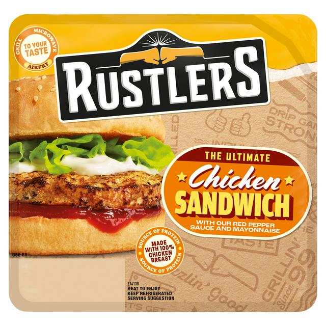 Rustlers The Ultimate 150g Chicken Sandwich