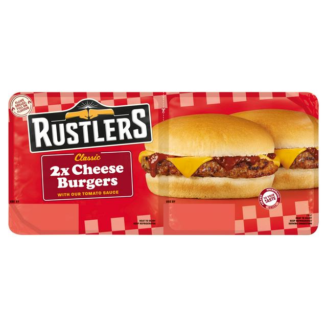Rustlers Twin Cheese Burger 280g