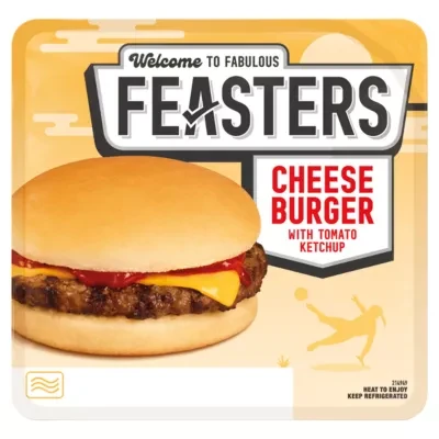 Feasters Cheese Burger 147g