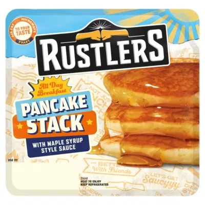Rustlers All Day Breakfast Pancake Stack 129g