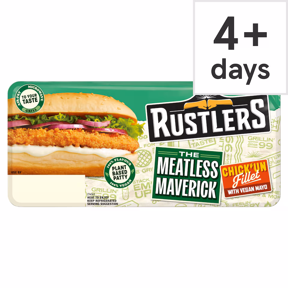 Rustlers Meatless Chick Un Fillet 162G