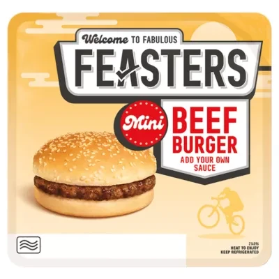 Feasters Mini Beef Burger 94g