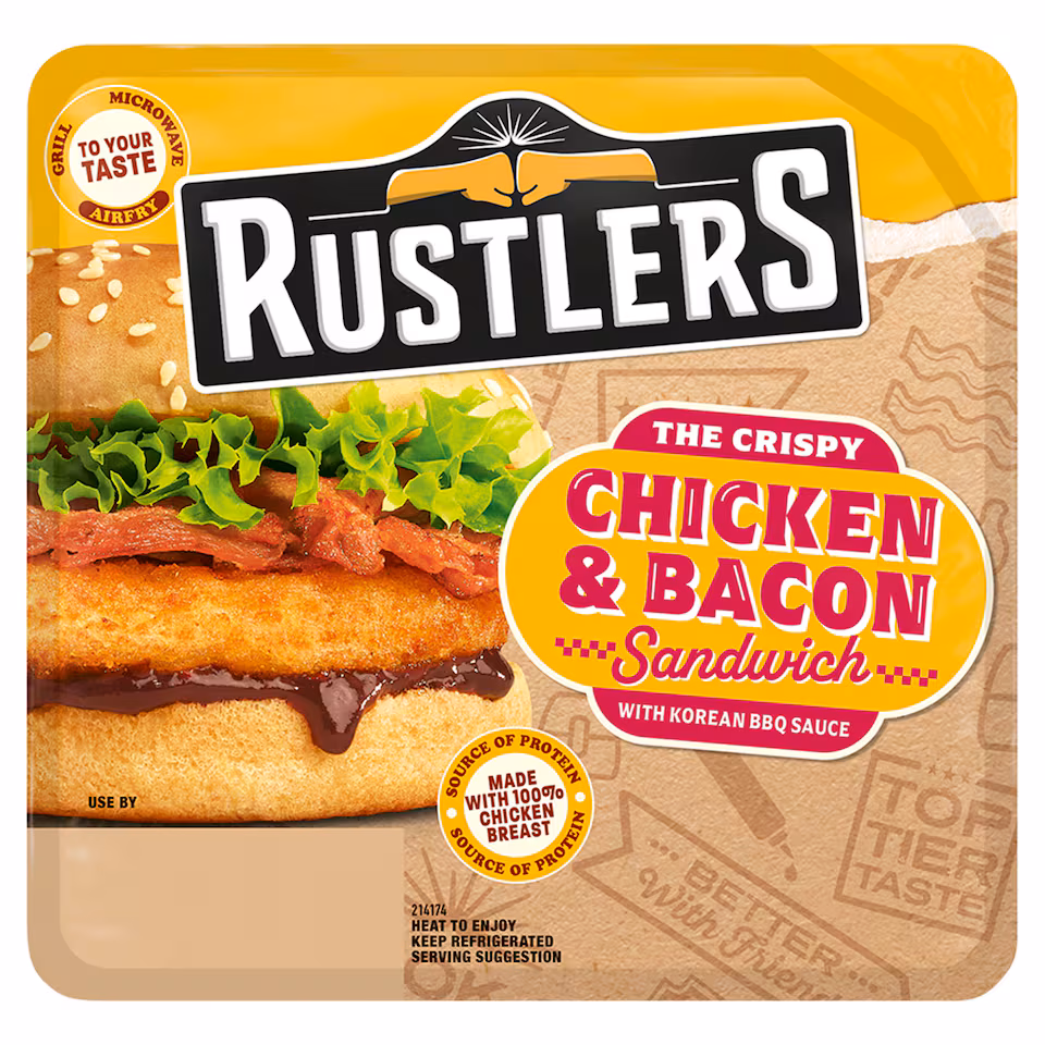Rustlers Chicken and Bacon Burger 145g
