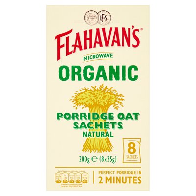 Flahavan's Organic Porridge Oats Sachets