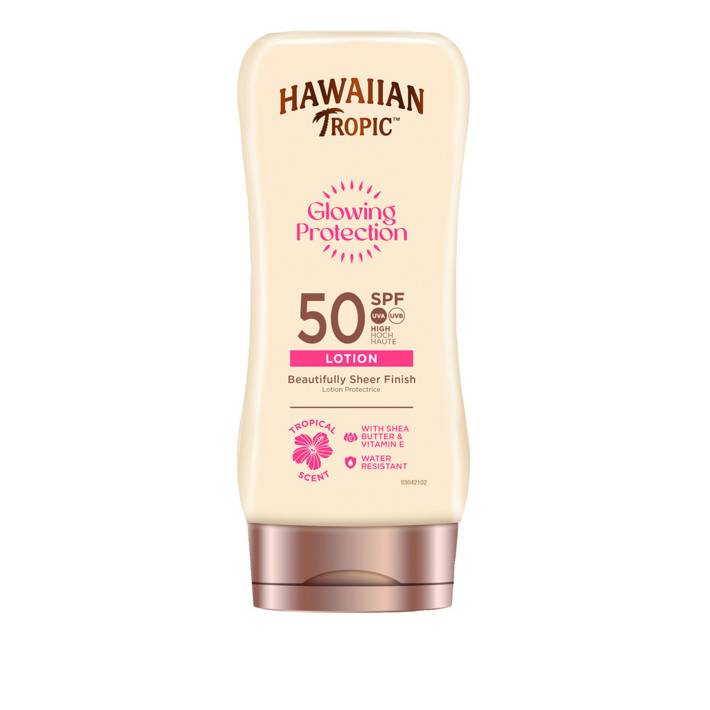 Hawaiian Tropic Glowing Protection Lotion SPF50 180 ml