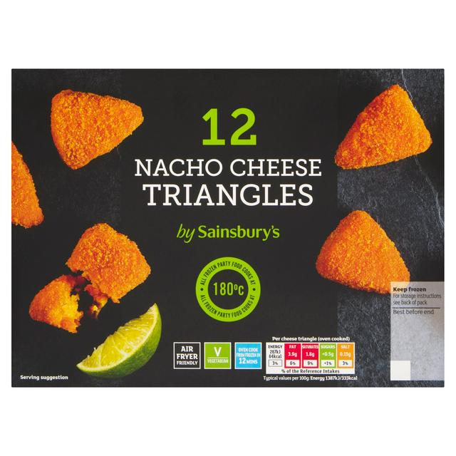 Sainsbury's Nacho Cheese Triangles x12 240g