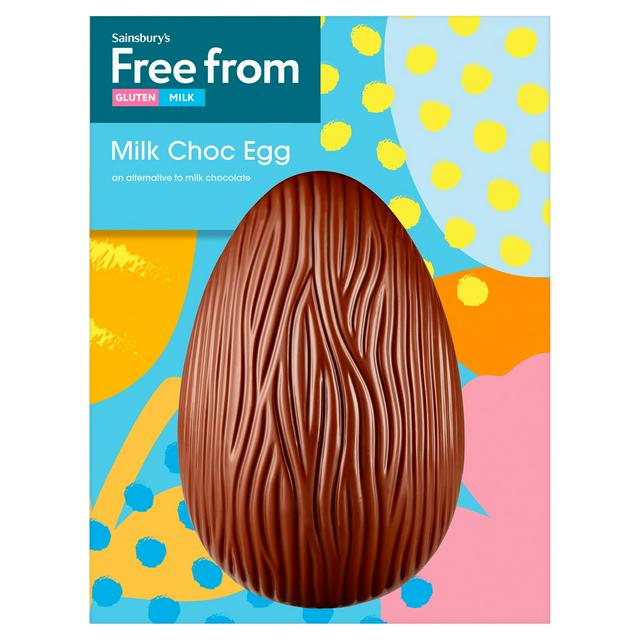 Sainsbury's Free From 160g Milk Choc Egg