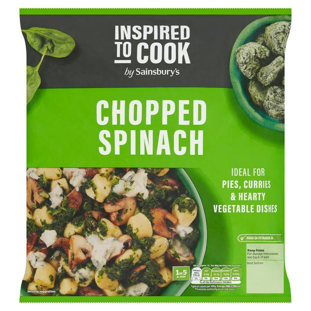 Sainsbury's Chopped Spinach 900g