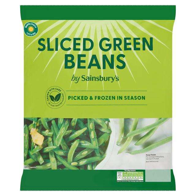 Sainsbury's Sliced Green Beans 900g