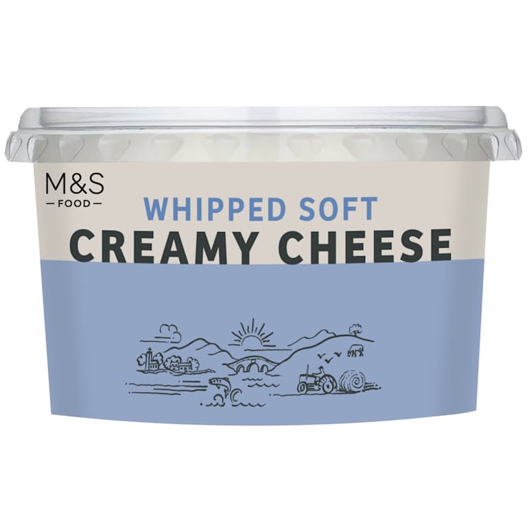 M&S Whipped Soft Creamy Cheese