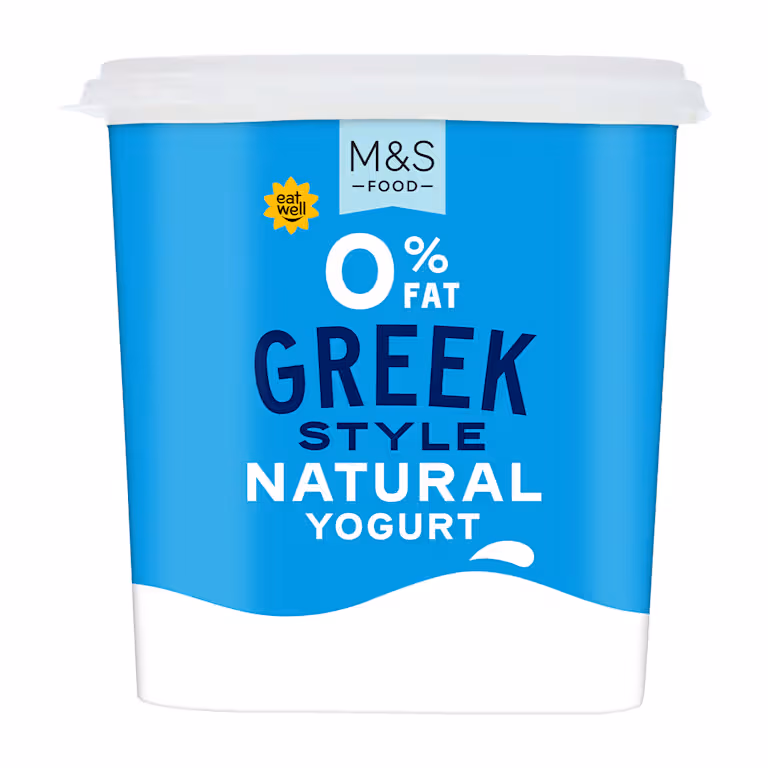 M&S 0% Fat Greek Style Live Yogurt