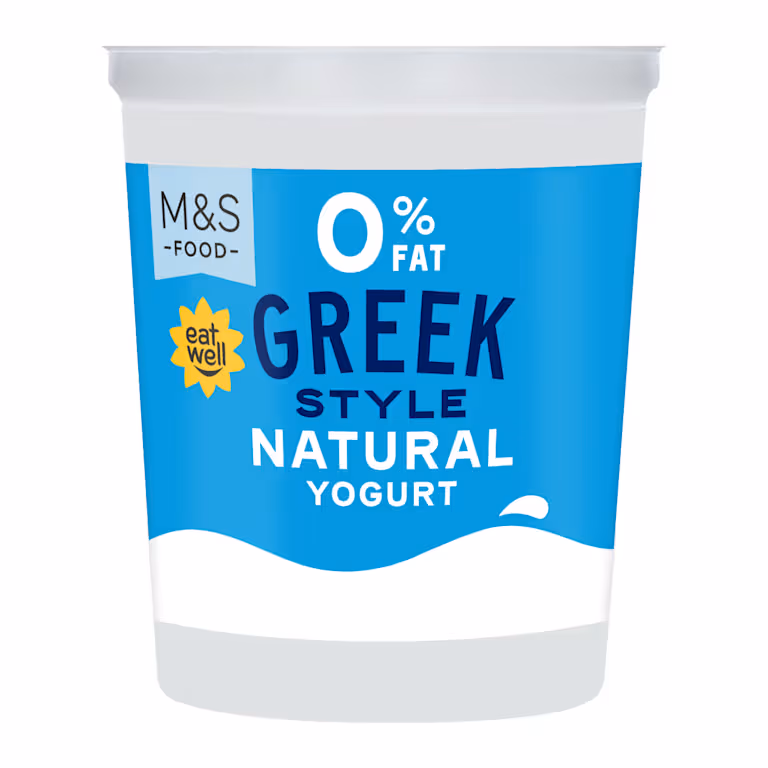 M&S 0% Fat Greek Style Live Yogurt