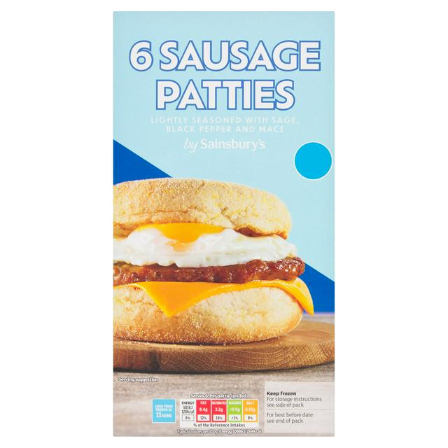 Sainsbury's Sausage Patties 342g