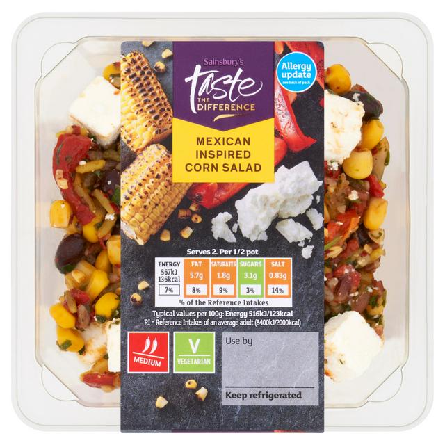 Sainsbury's Mexican Inspired Corn Salad, Taste the Difference 220g