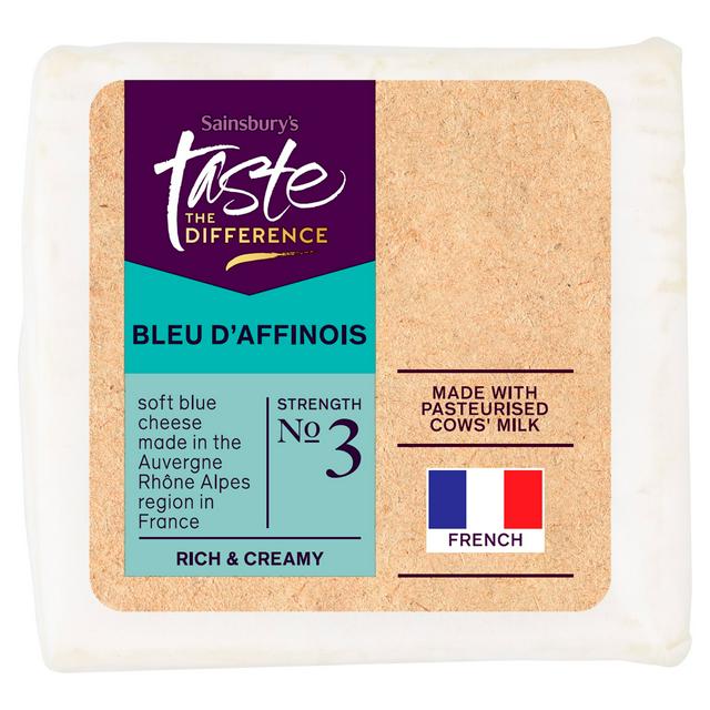 Sainsbury's Blue D'Affinois Cheese, Taste the Difference 180g