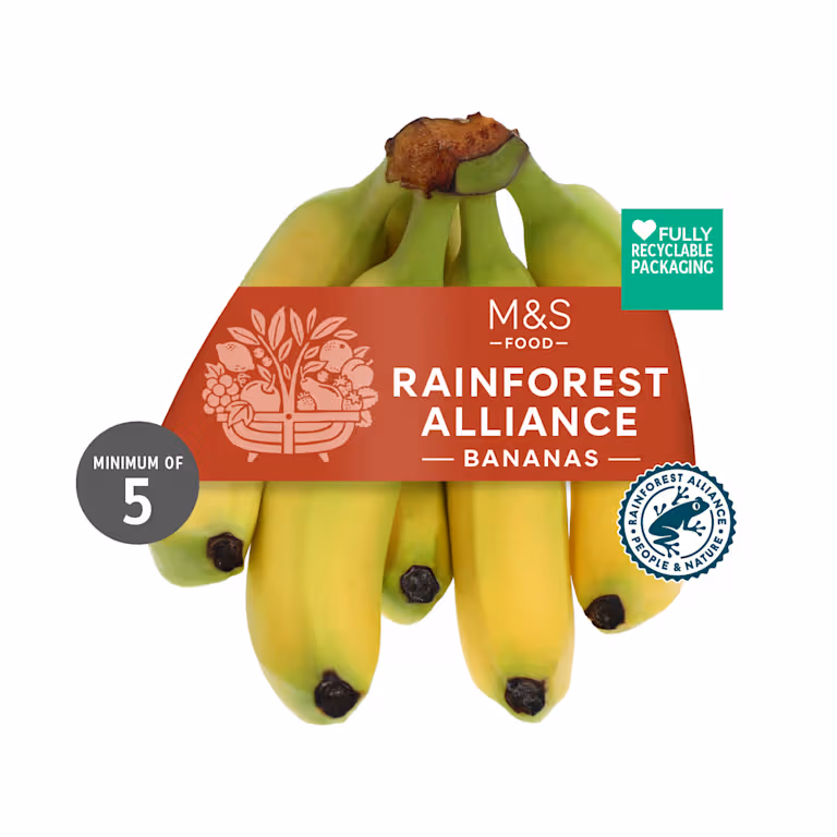 M&S Rainforest Alliance Bananas