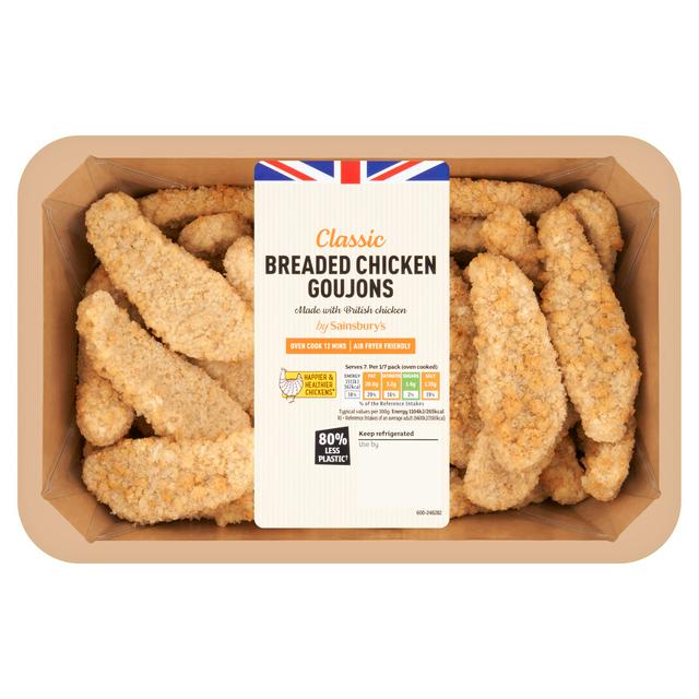 Sainsbury's Breaded Chicken Goujons 1kg