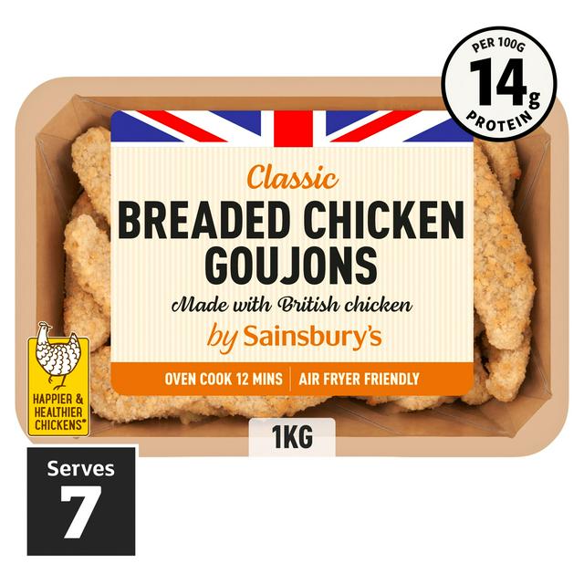 Sainsbury's Breaded Chicken Goujons 1kg